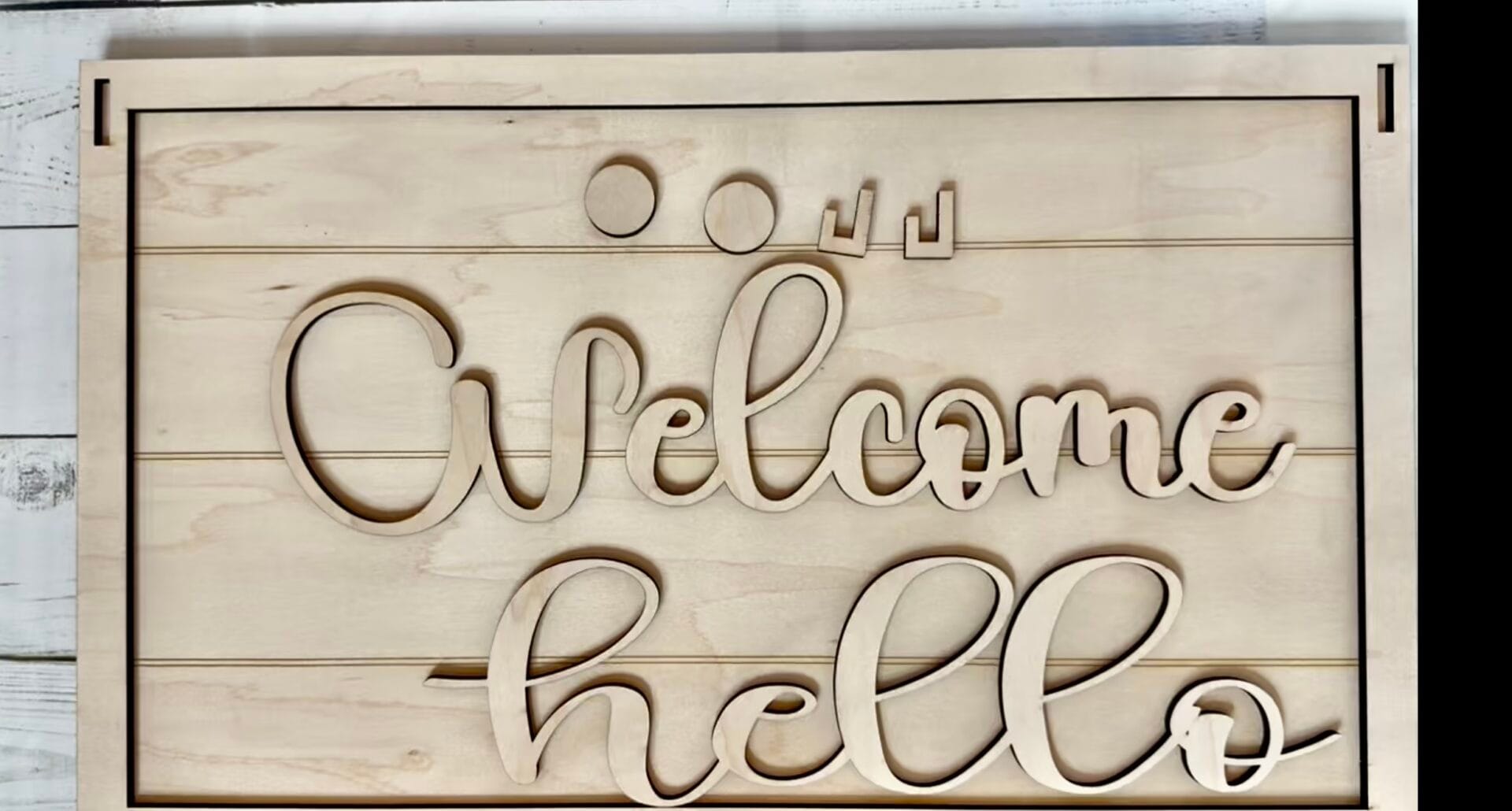 Banner Welcome Hello Sign - Image 2