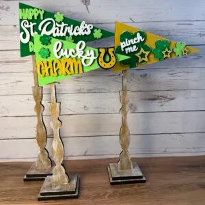 St Pattys Pennant Interchangeable 3 Piece Set