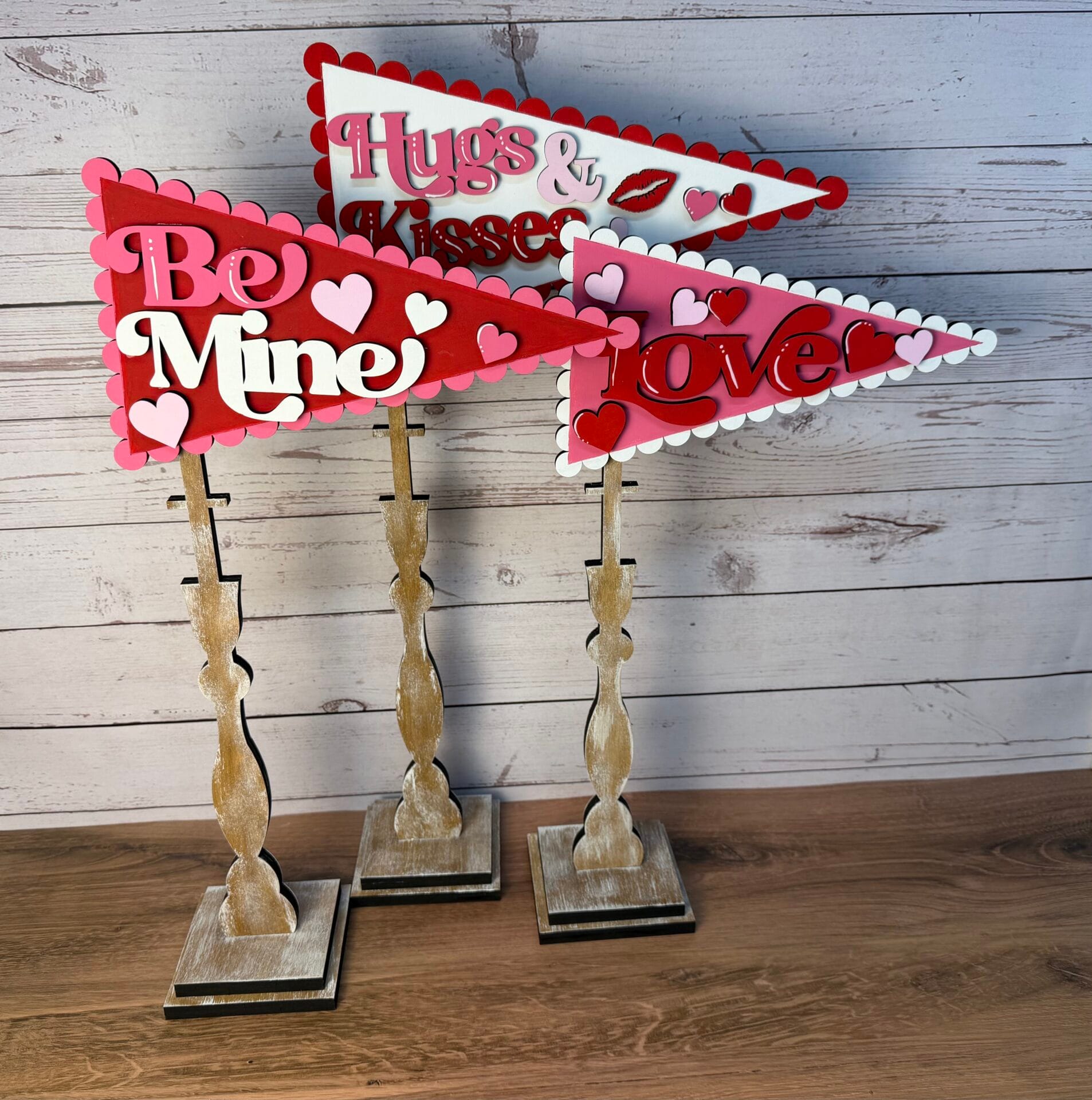 Valentine Pennant Interchangeable 3 Piece Set - Image 5