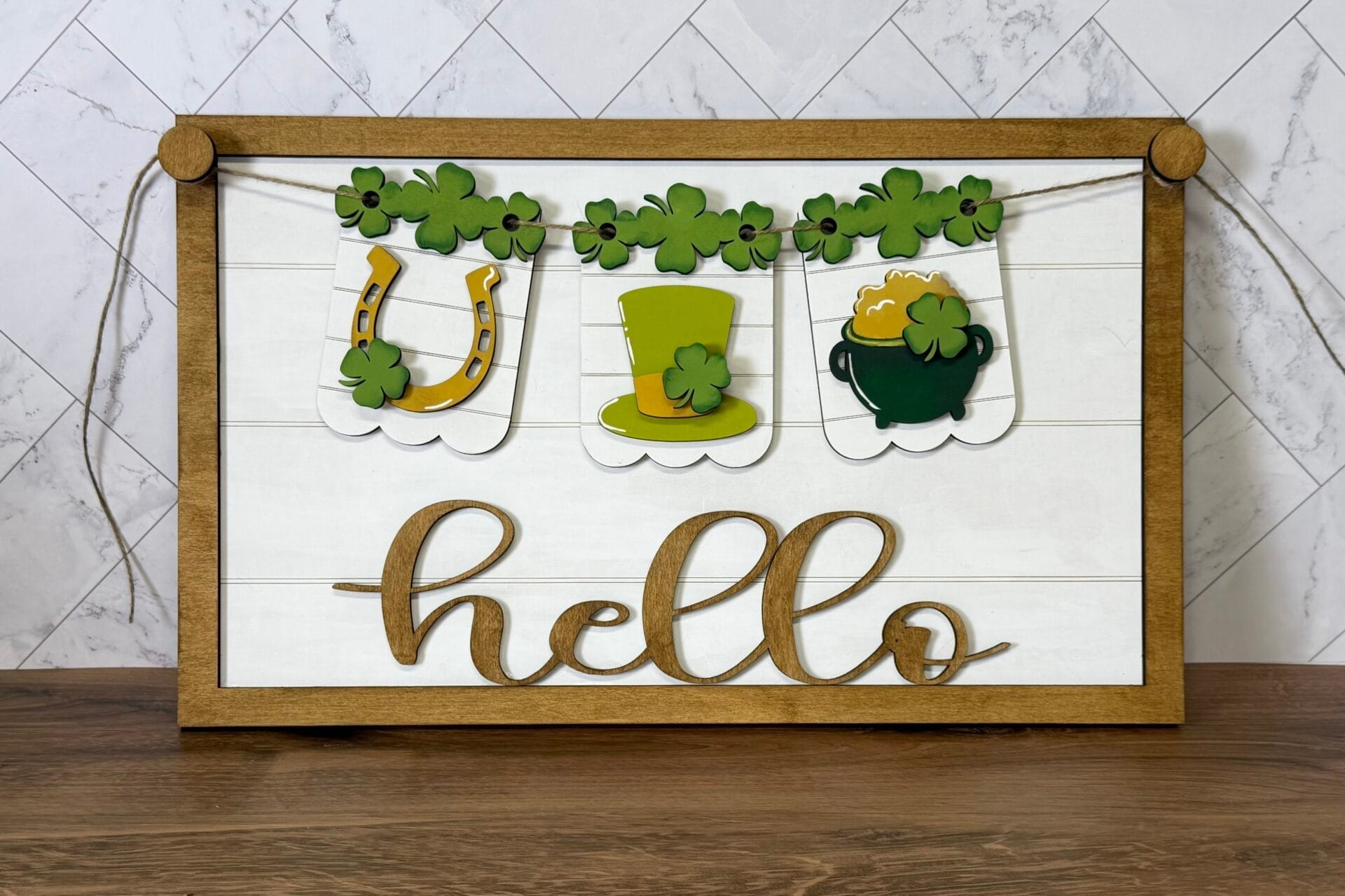 Banner St Pattys Interchangeable