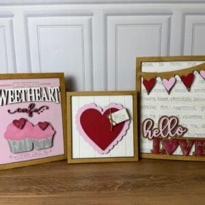 Valentine Framed Trio