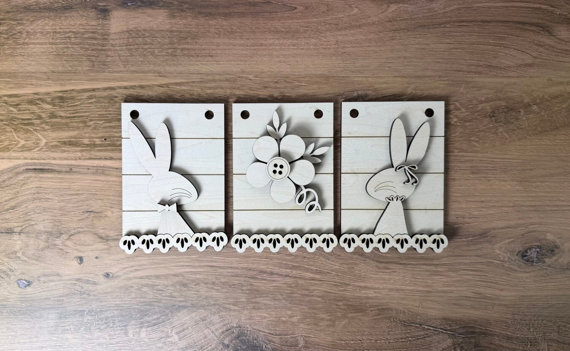 Banner Easter Bunnies Interchangeable - Image 2