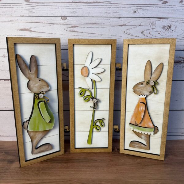 Easter Bunny Framed Trio