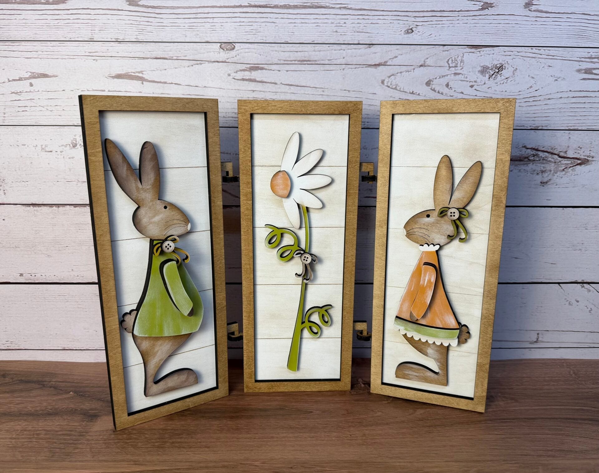Easter Bunny Framed Trio