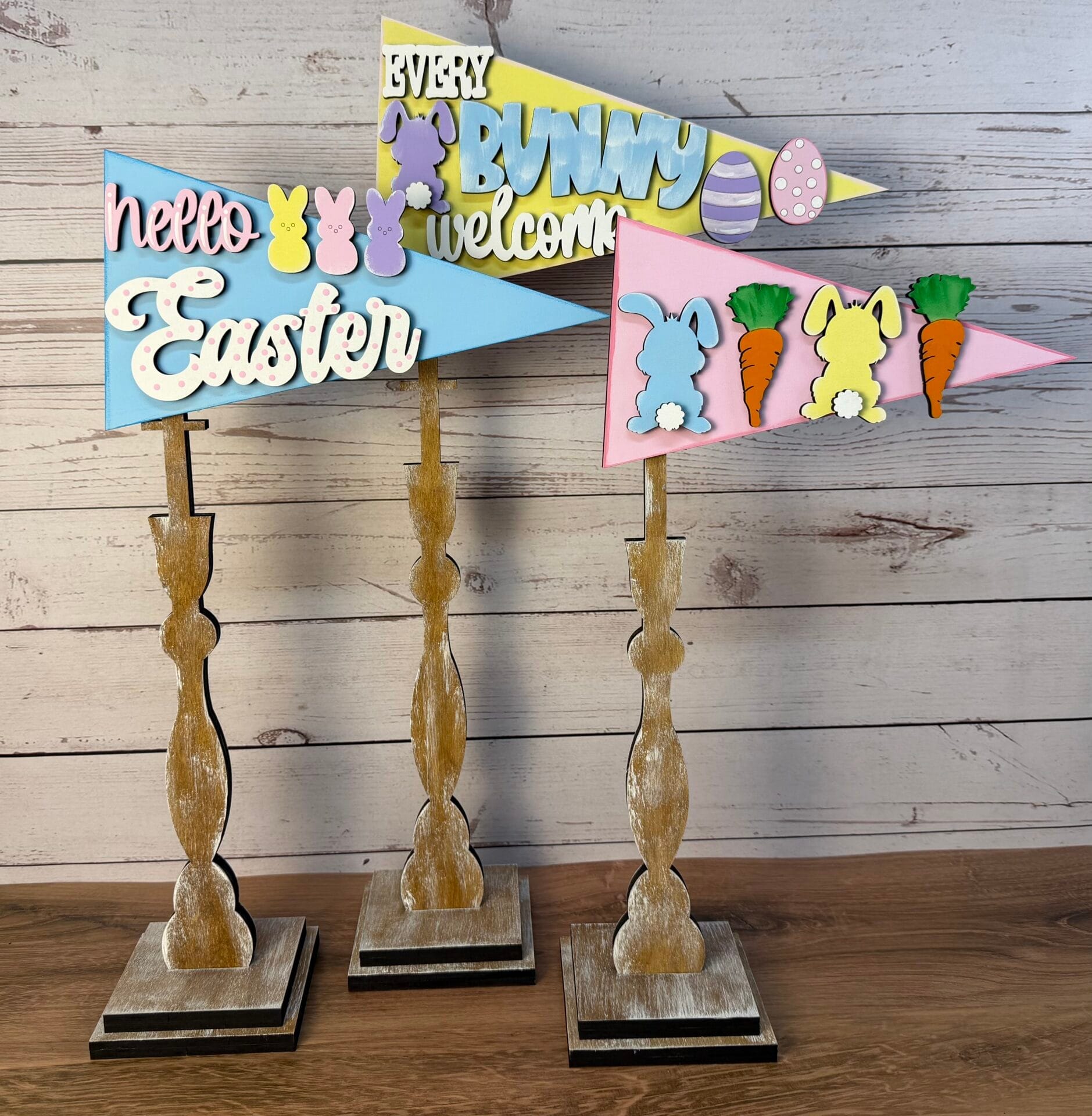 Easter Pennant Interchangeable 3 Piece Set - Image 8