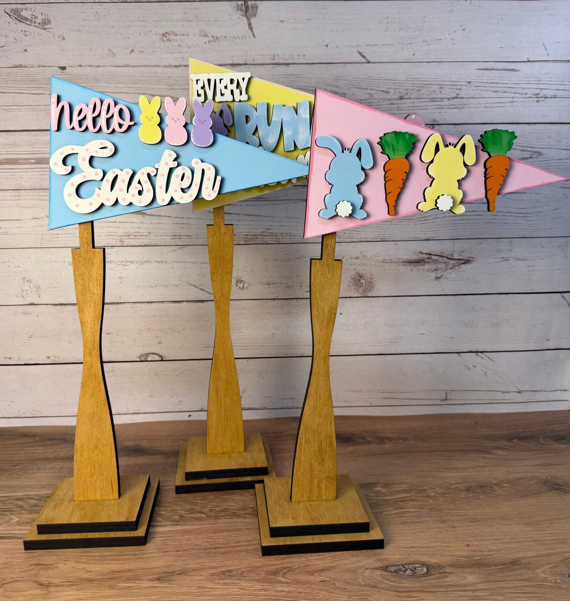 Easter Pennant Interchangeable 3 Piece Set - Image 6
