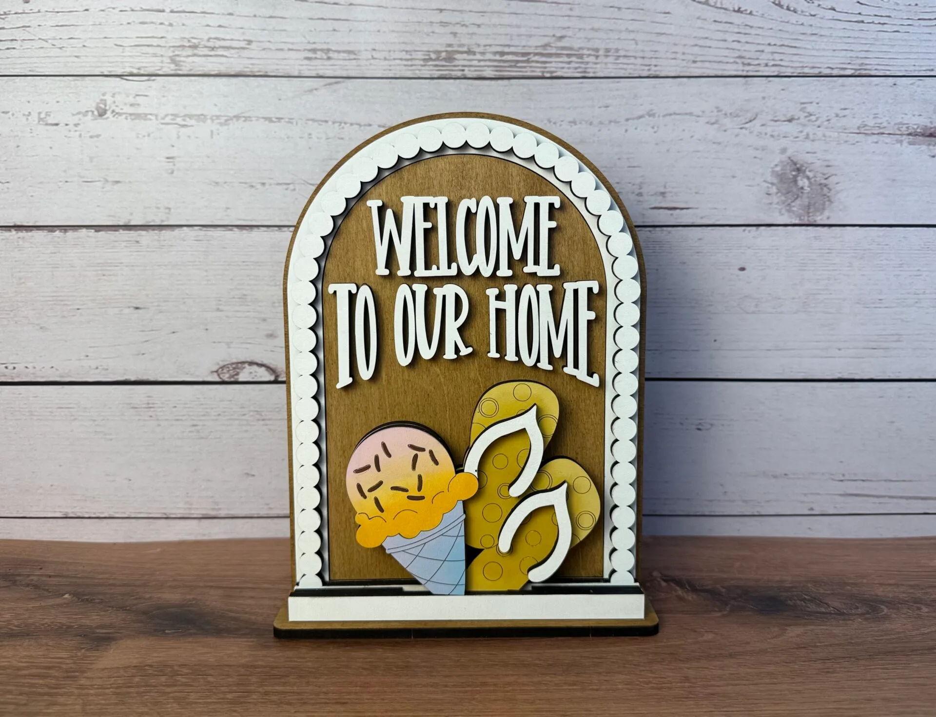 Welcome To Our Home Standard Arch Interchangeables