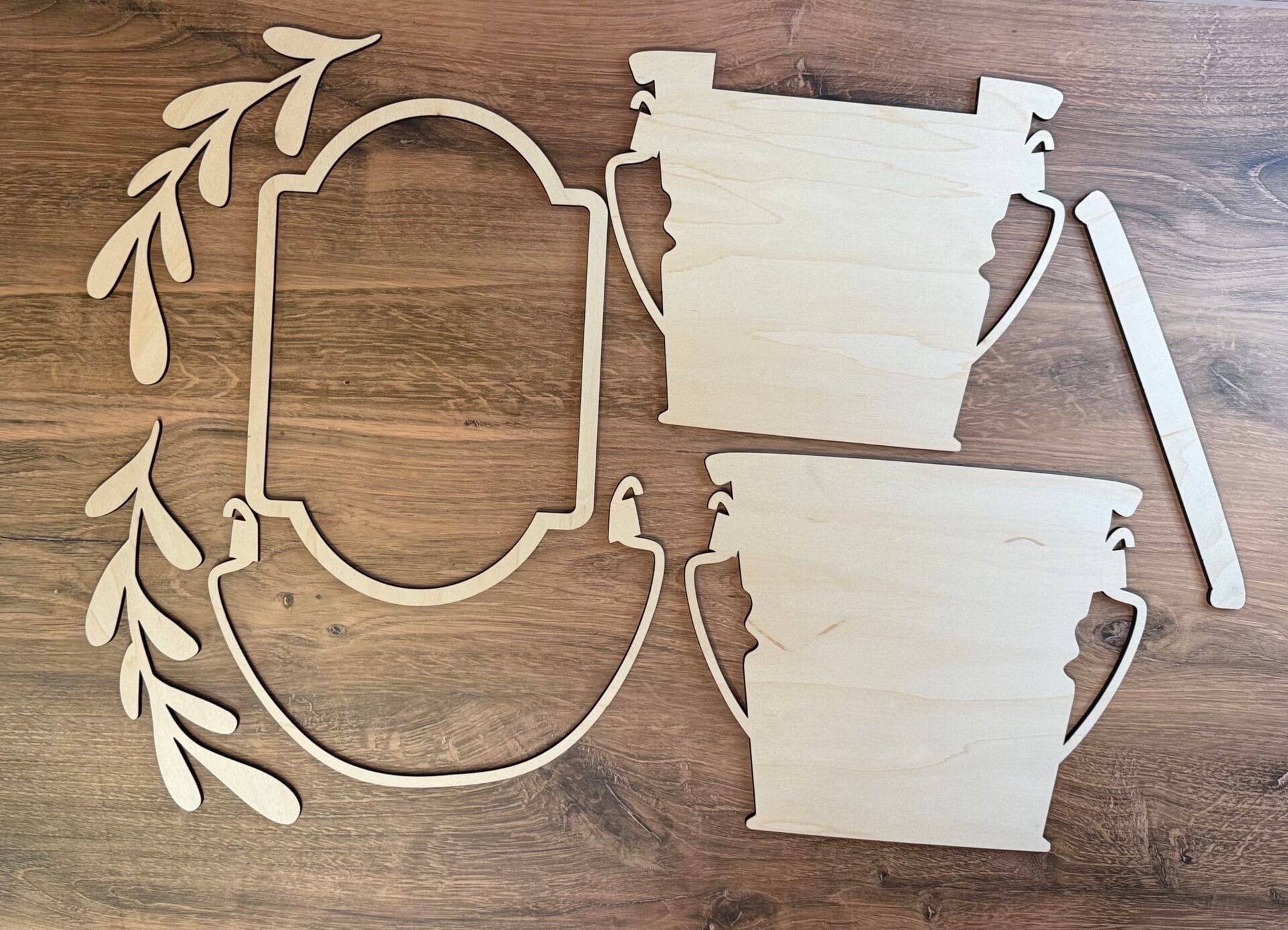 Interchangeable Porch Bucket Sign Leaner ONLY - Image 3
