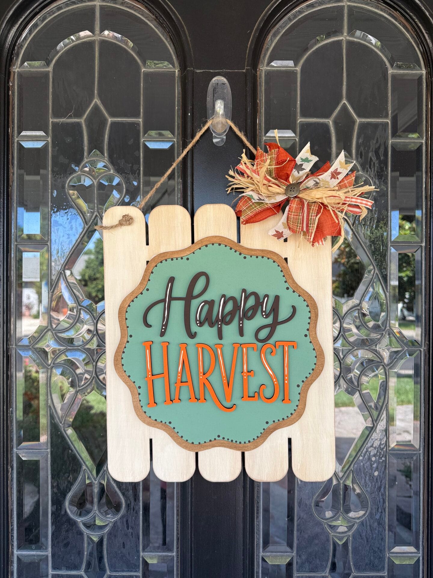 Happy Harvest Fence Door Hanger - Image 6