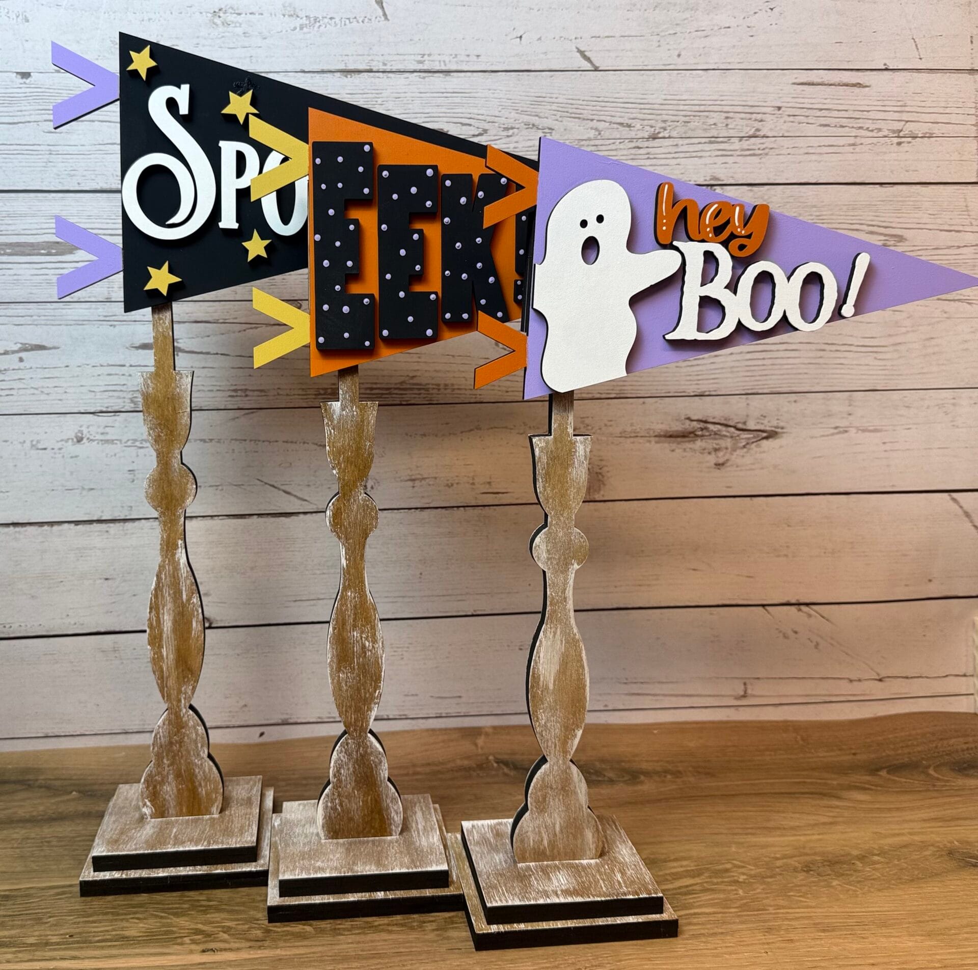 Halloween Pennant Interchangeable 3 Piece Set