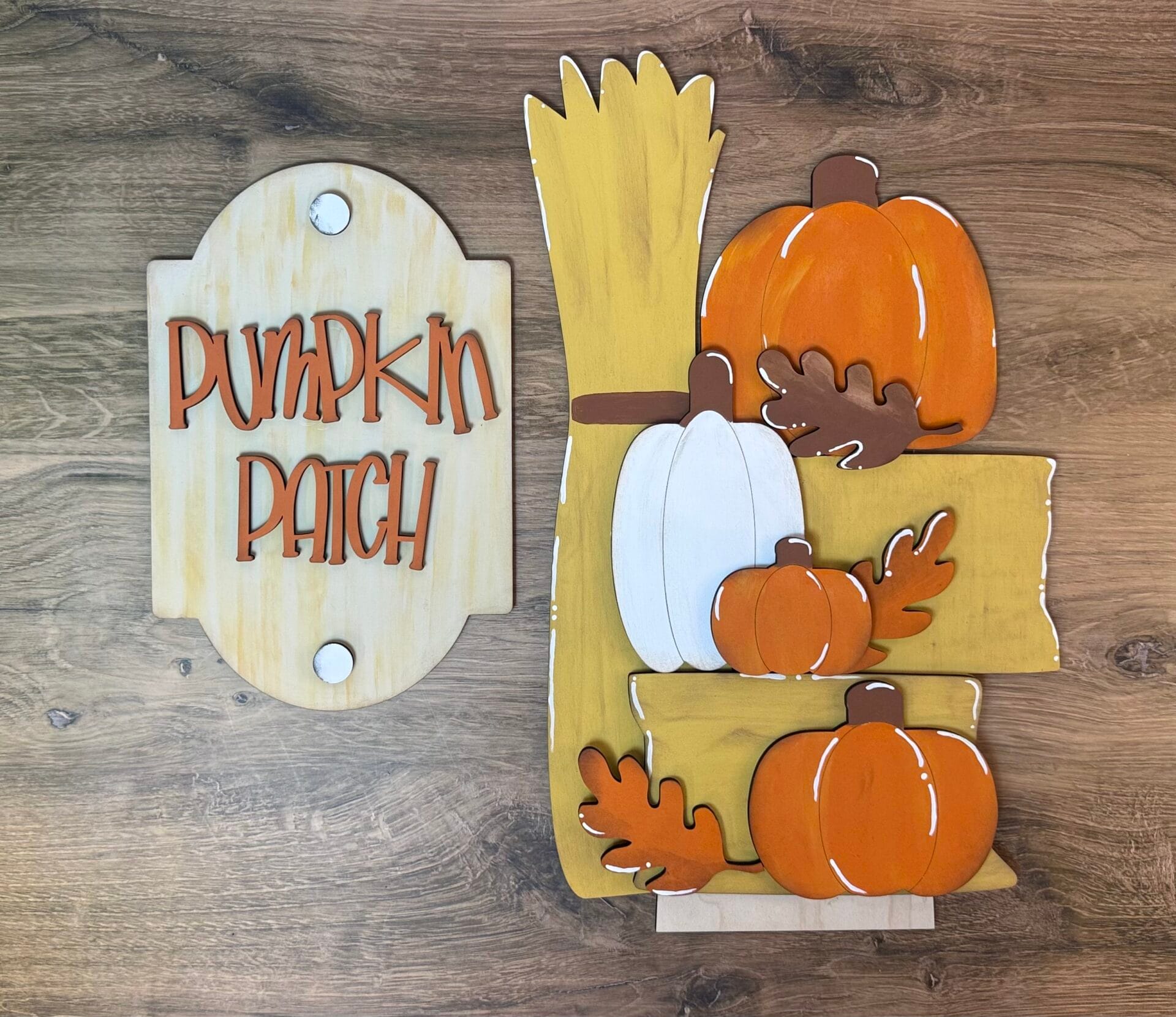 Interchangeable Porch Bucket Sign Leaner - Image 2