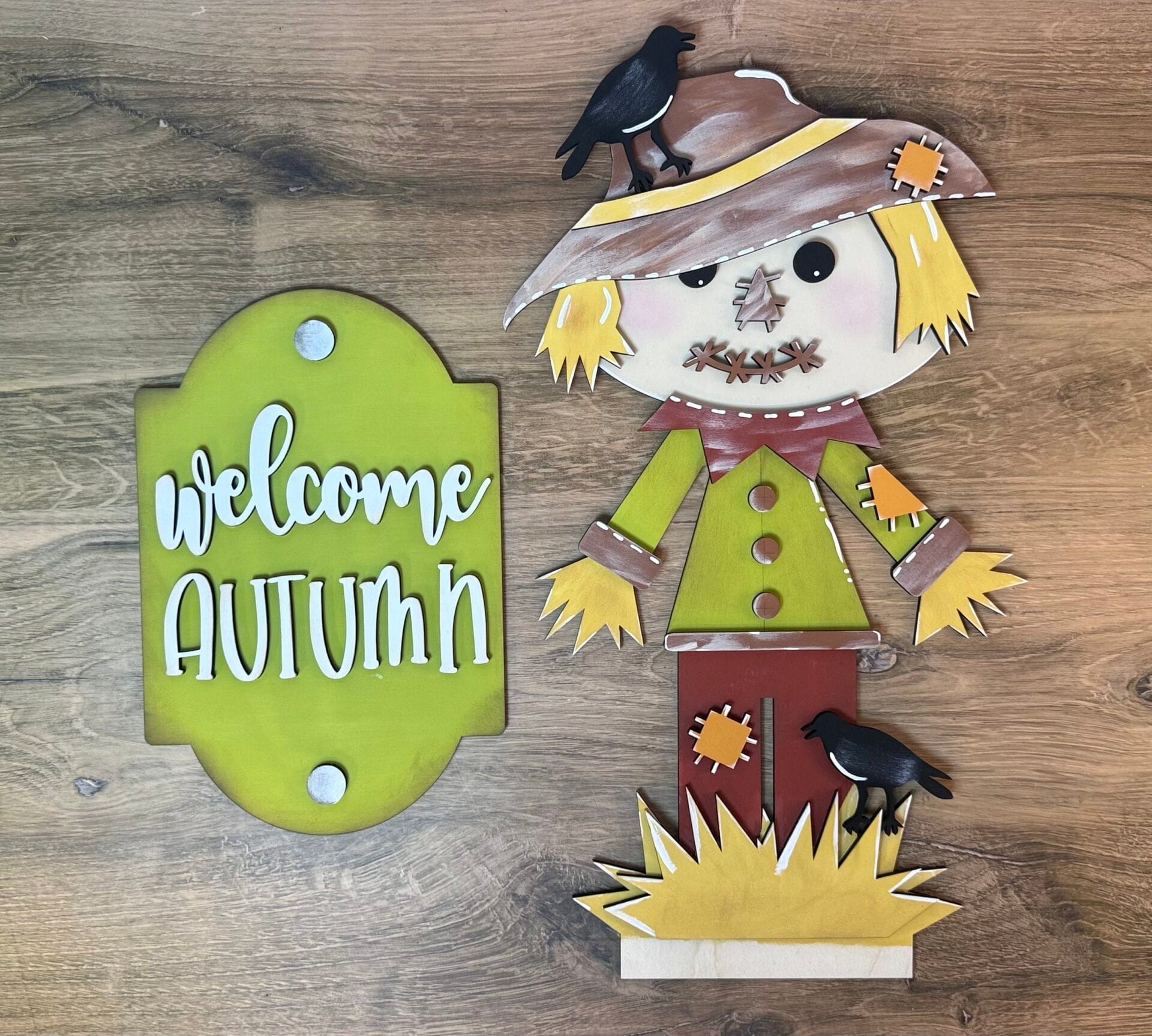 Interchangeable Porch Bucket Sign Leaner - Image 10