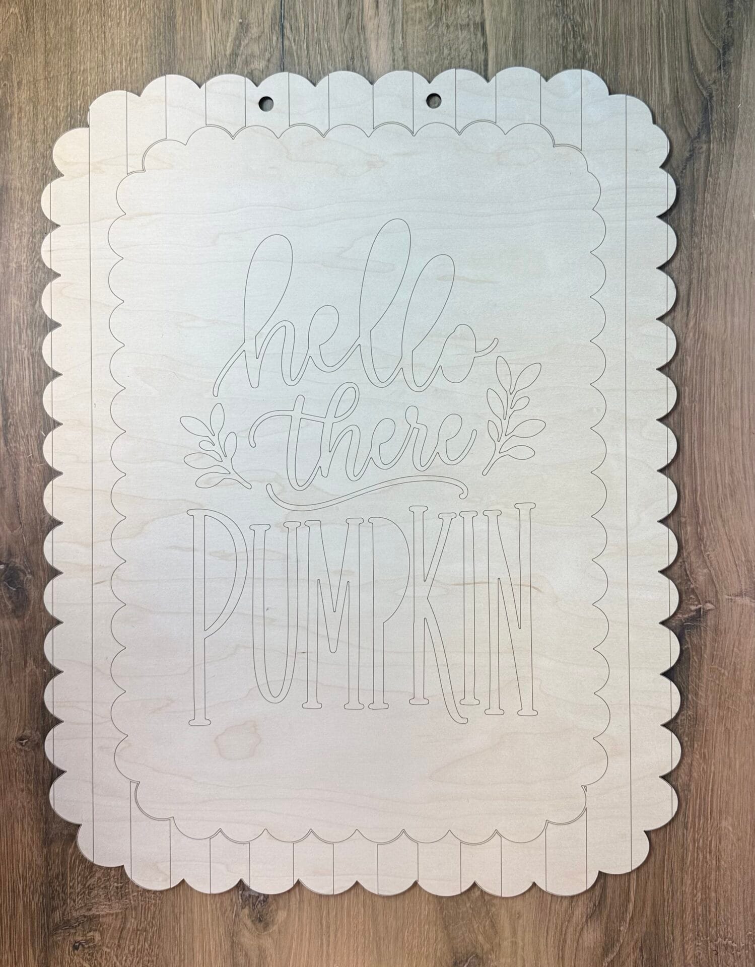 Hello There Pumpkin Door Hanger - Image 3