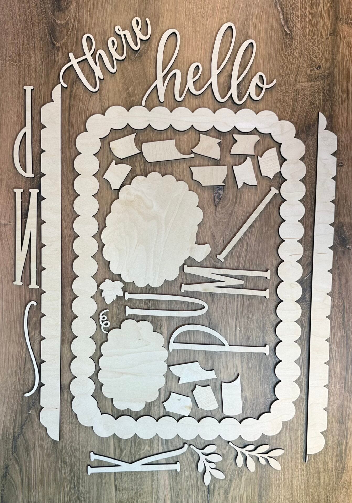 Hello There Pumpkin Door Hanger - Image 4