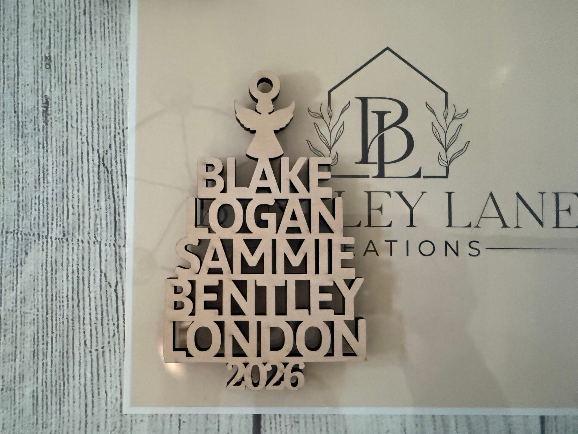 Christmas Tree Family Personalized Christmas Ornament - Image 3